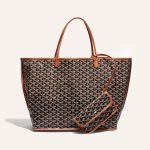 Goyard Anjou GM Tote Bag Brown - Image 2